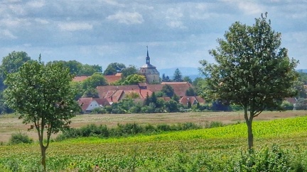 Blick vom alten Betonwerk zwischen Erkerode und Hemkenrode