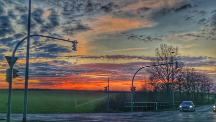 Frühlingsanfang über Wolfenbüttel 